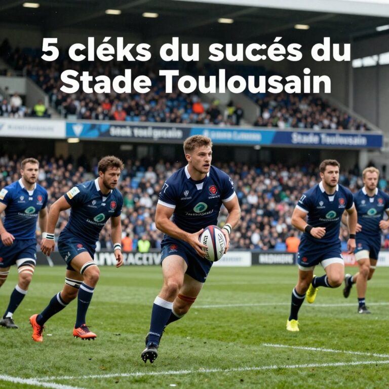 Analyse expert rugby : 5 clés du succès du Stade Toulousain