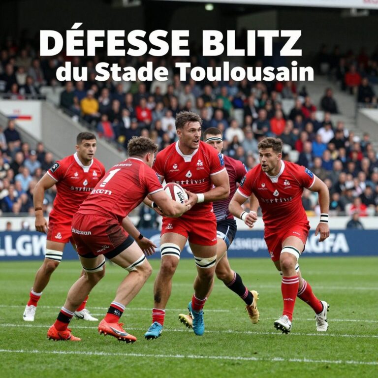 Défense blitz du Stade Toulousain : une organisation redoutée