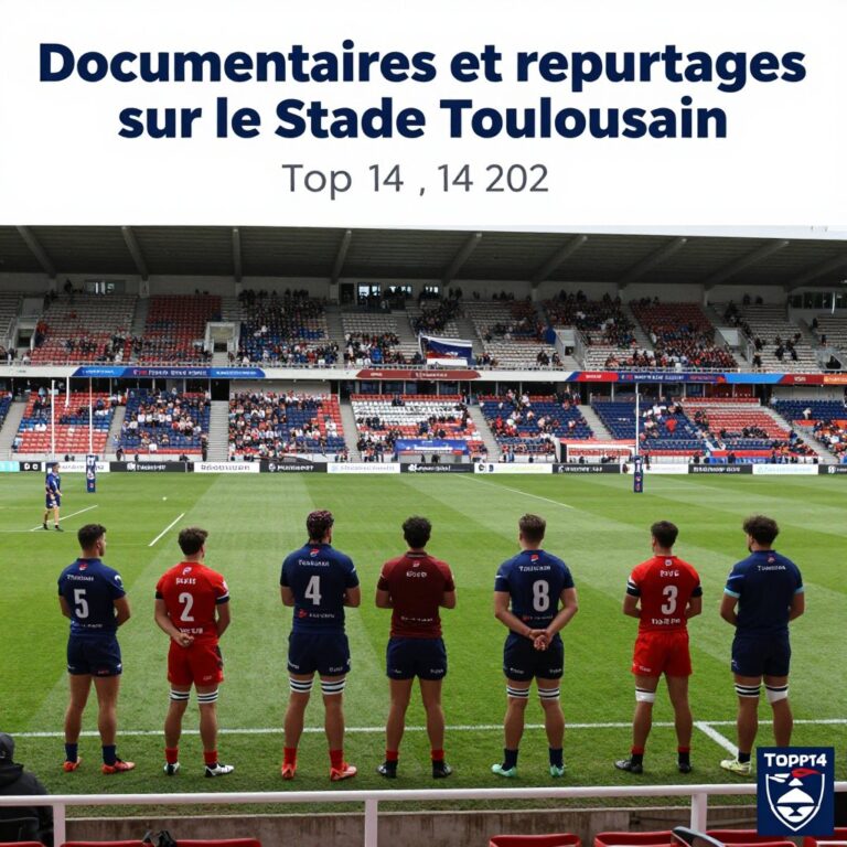 Documentaires et reportages sur le Stade Toulousain