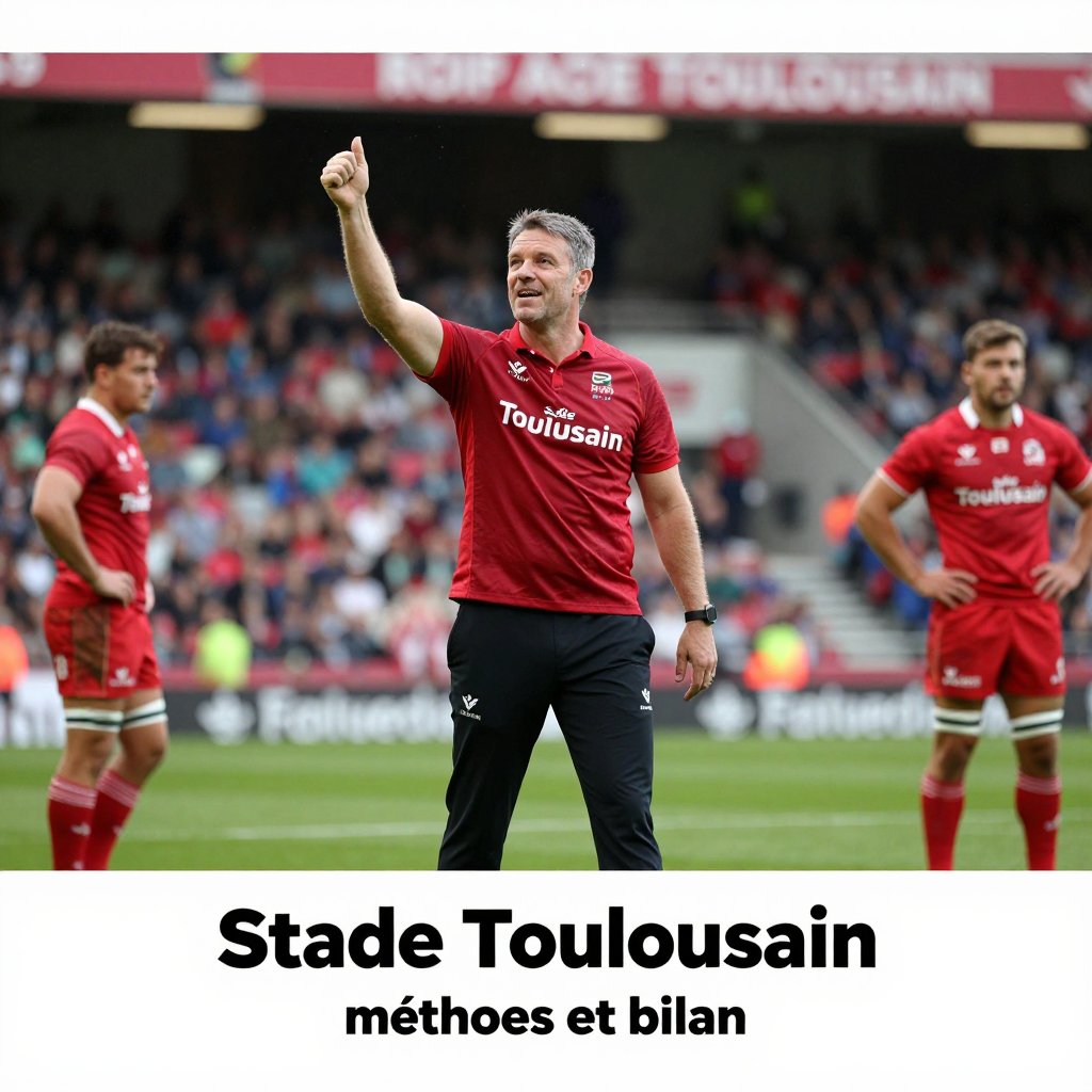 Entraîneur principal Stade Toulousain : méthodes et bilan