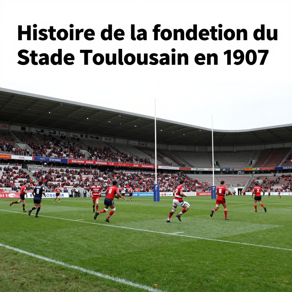 Histoire de la fondation du Stade Toulousain en 1907