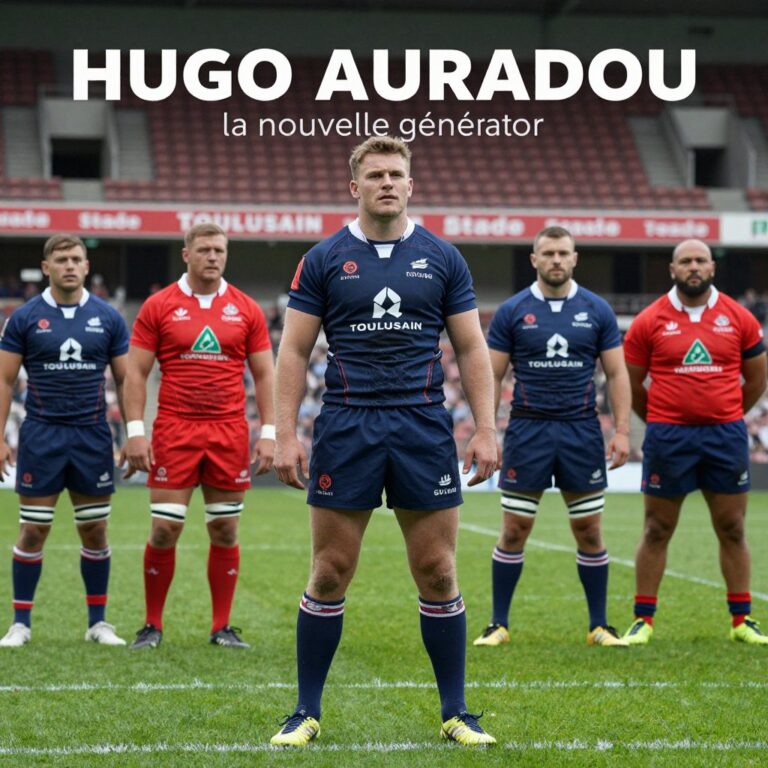 Hugo Auradou et la nouvelle génération du Stade Toulousain