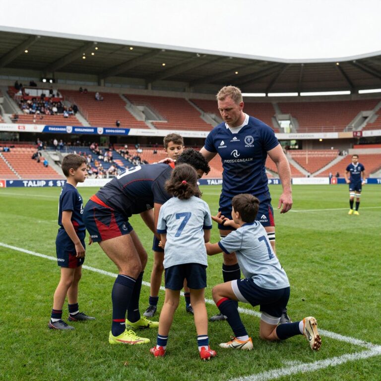 Initiation rugby pour enfants à Toulouse et région