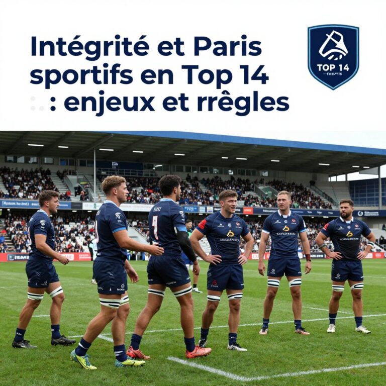 Intégrité et paris sportifs en Top 14 : enjeux et règles