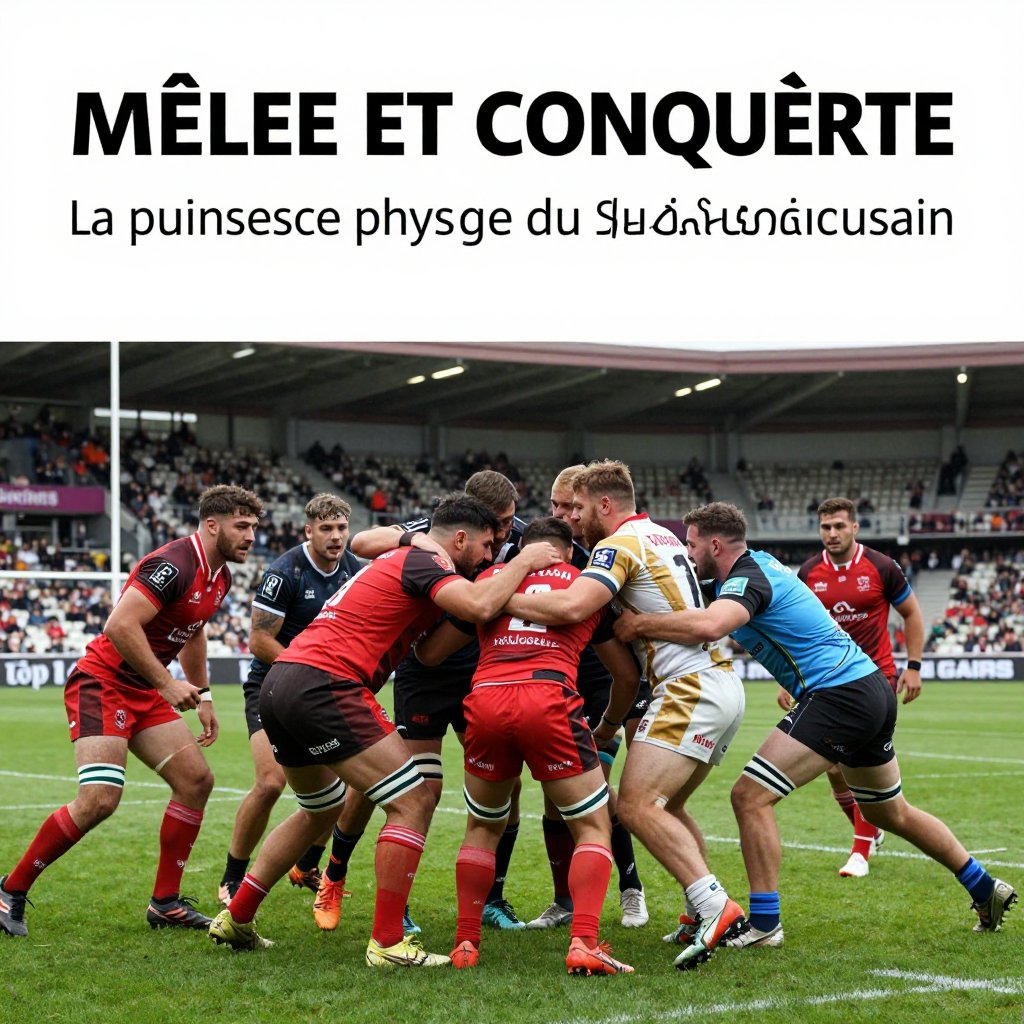 Mêlée et conquête : la puissance physique du Stade Toulousain