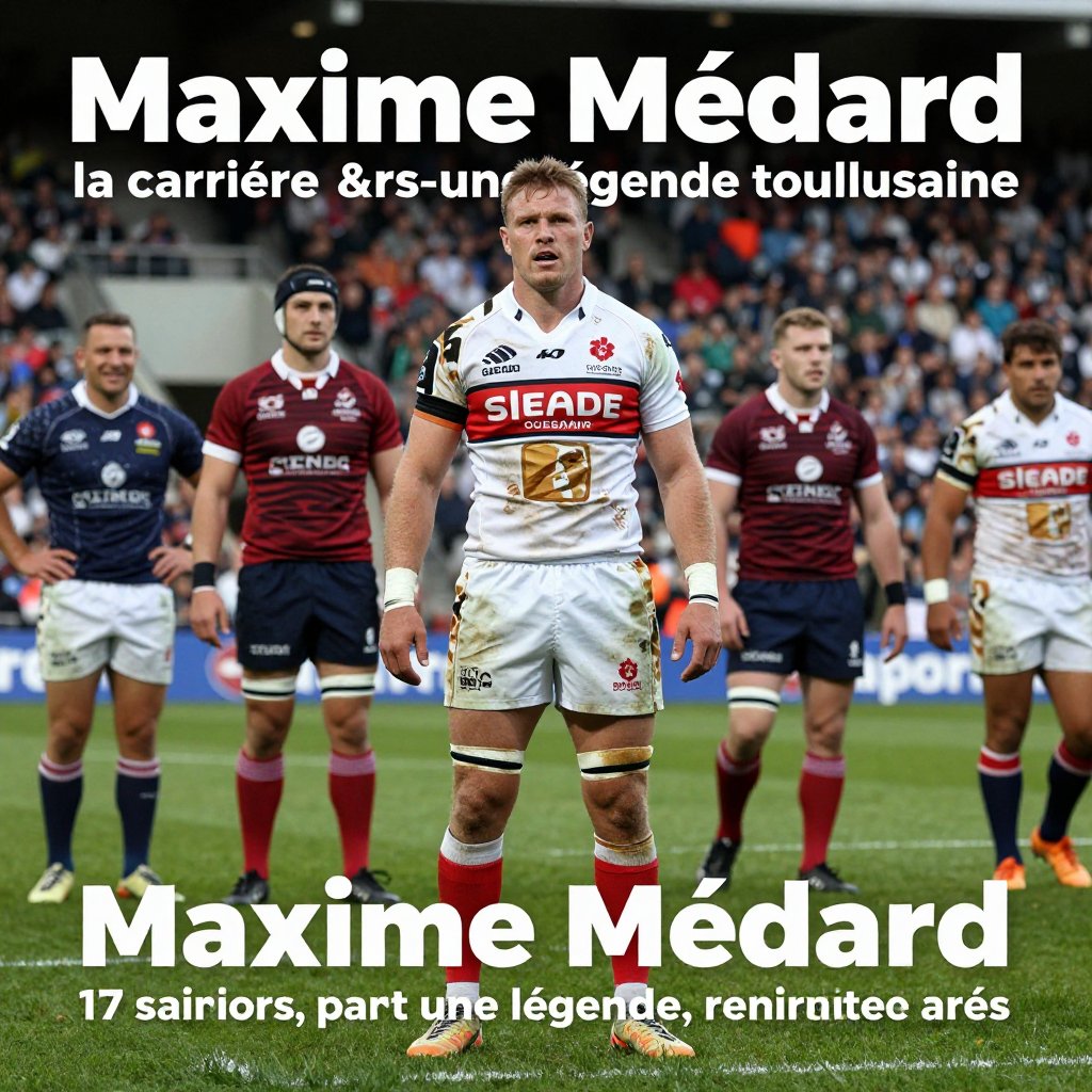 Maxime Médard : la carrière d&rsquo;une légende toulousaine au poste d&rsquo;arrière
