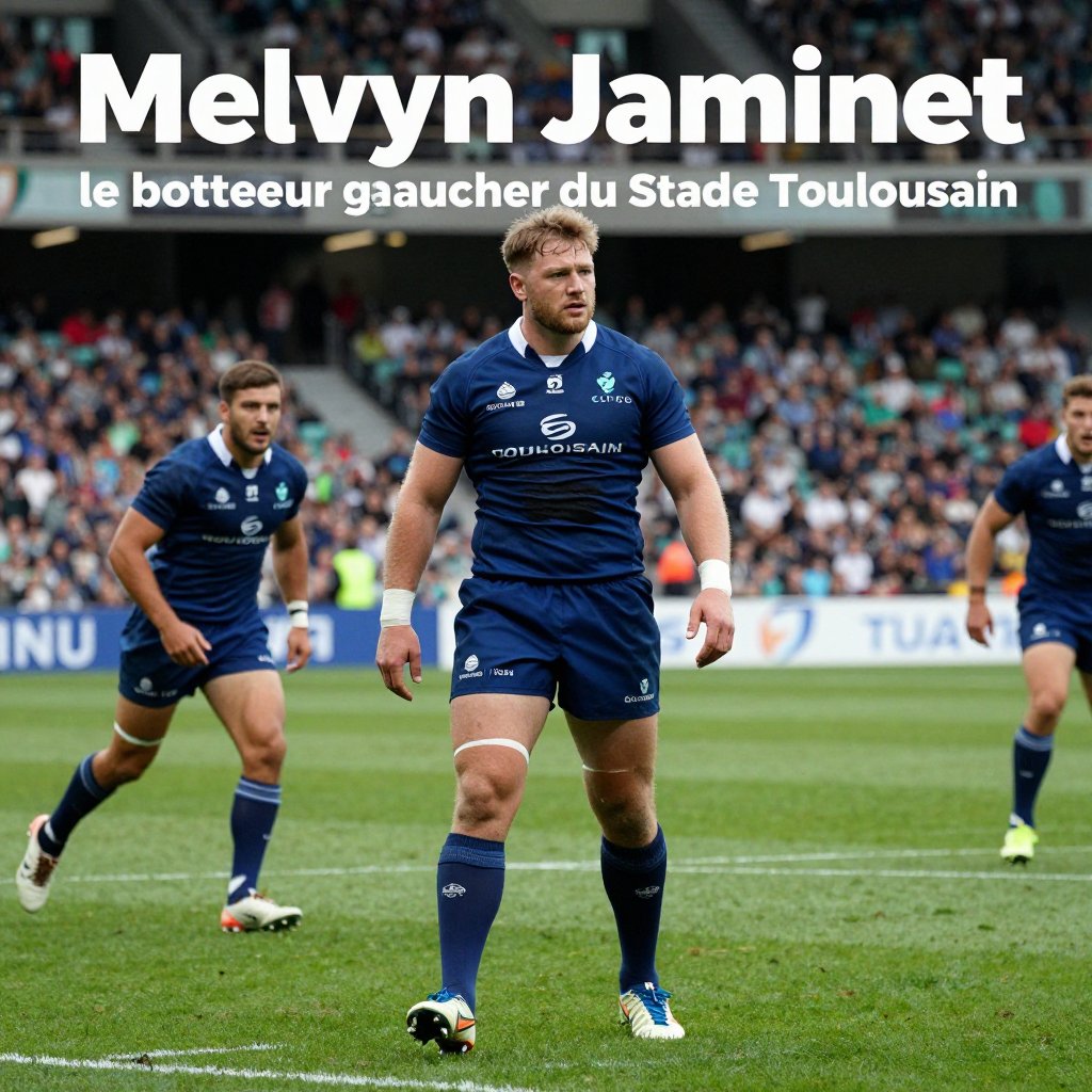 Melvyn Jaminet : le botteur gaucher du Stade Toulousain