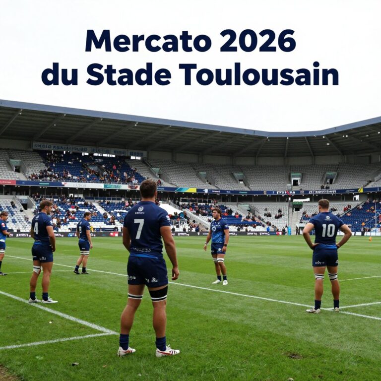 Mercato 2026 du Stade Toulousain : arrivées et départs