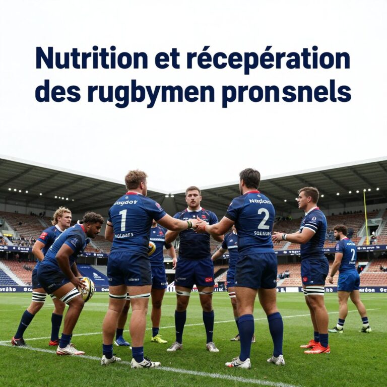 Nutrition et récupération des rugbymen professionnels
