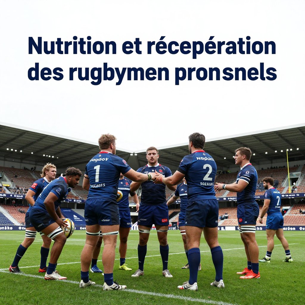 Nutrition et récupération des rugbymen professionnels