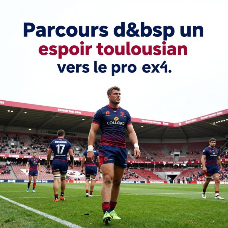 Parcours d’un espoir toulousain vers le pro