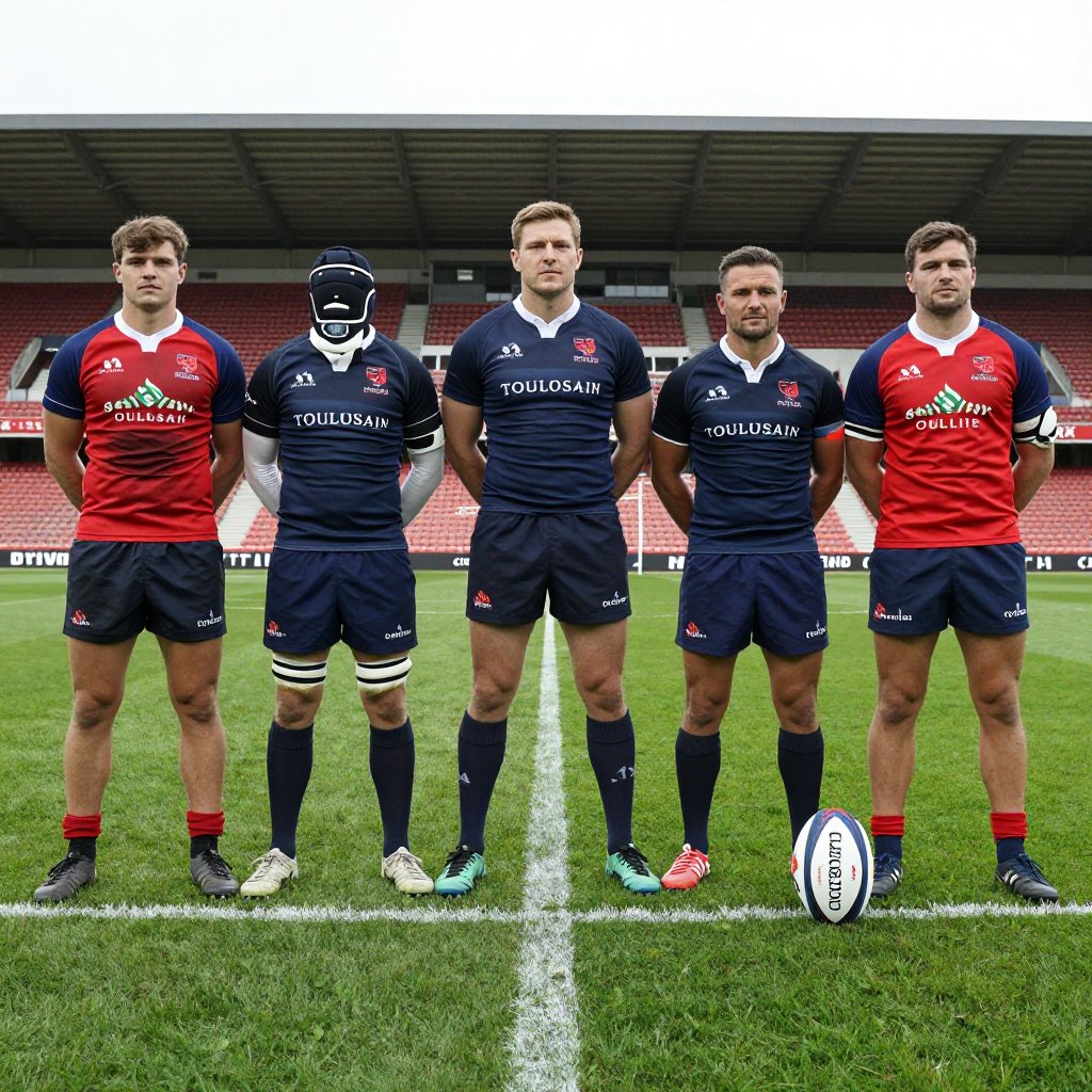 Équipement rugby professionnel : maillots, ballons et protections