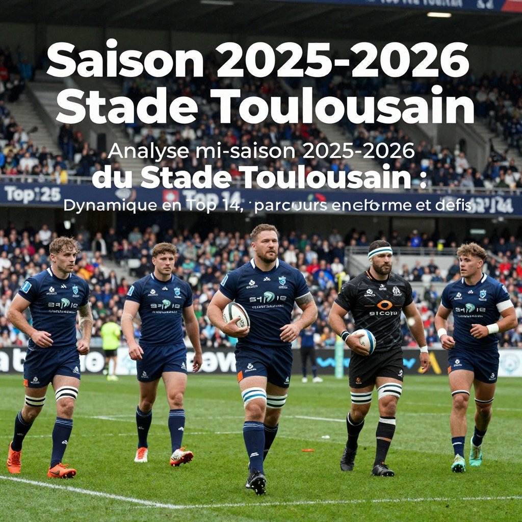 Saison 2025-2026 du Stade Toulousain : analyse de mi-saison