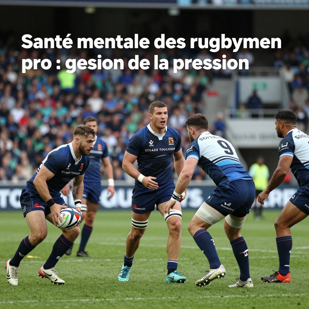 Santé mentale des rugbymen pro : gestion de la pression