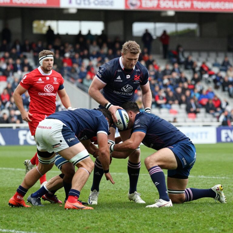 Secondes lignes du Stade Toulousain : domination en touche
