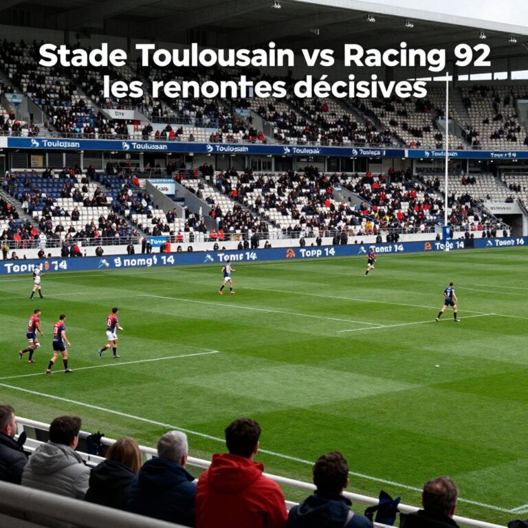 Stade Toulousain vs Racing 92 : les rencontres décisives