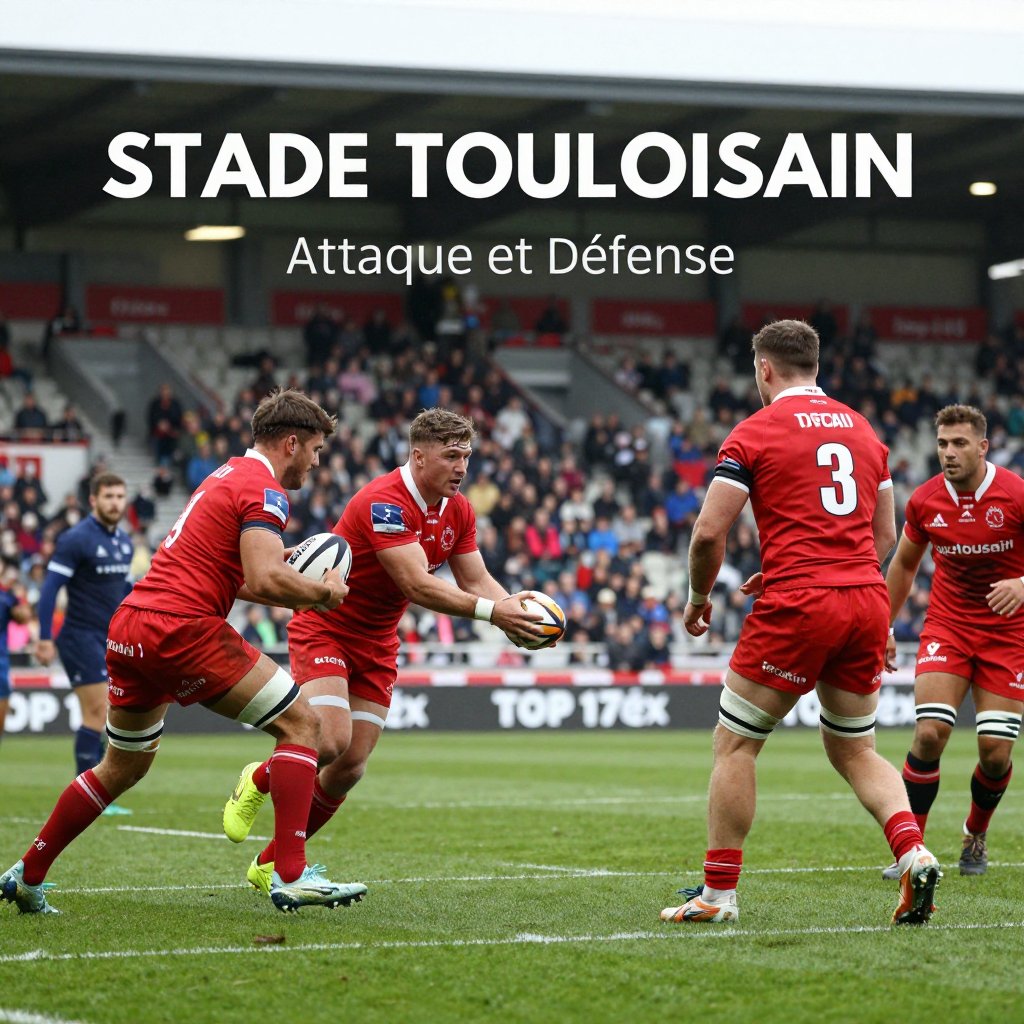 Style de jeu du Stade Toulousain : attaque et défense analysées