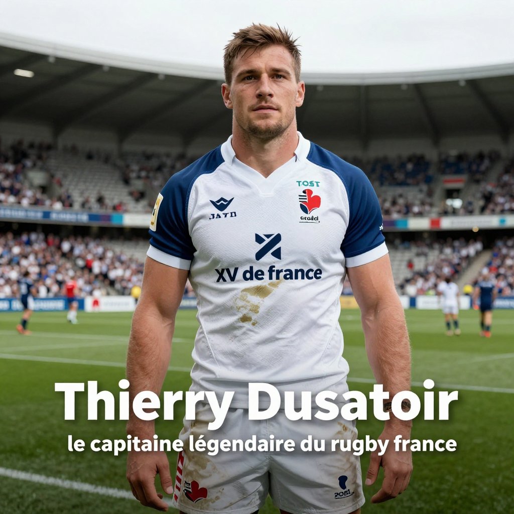 Thierry Dusautoir : le capitaine légendaire du rugby français