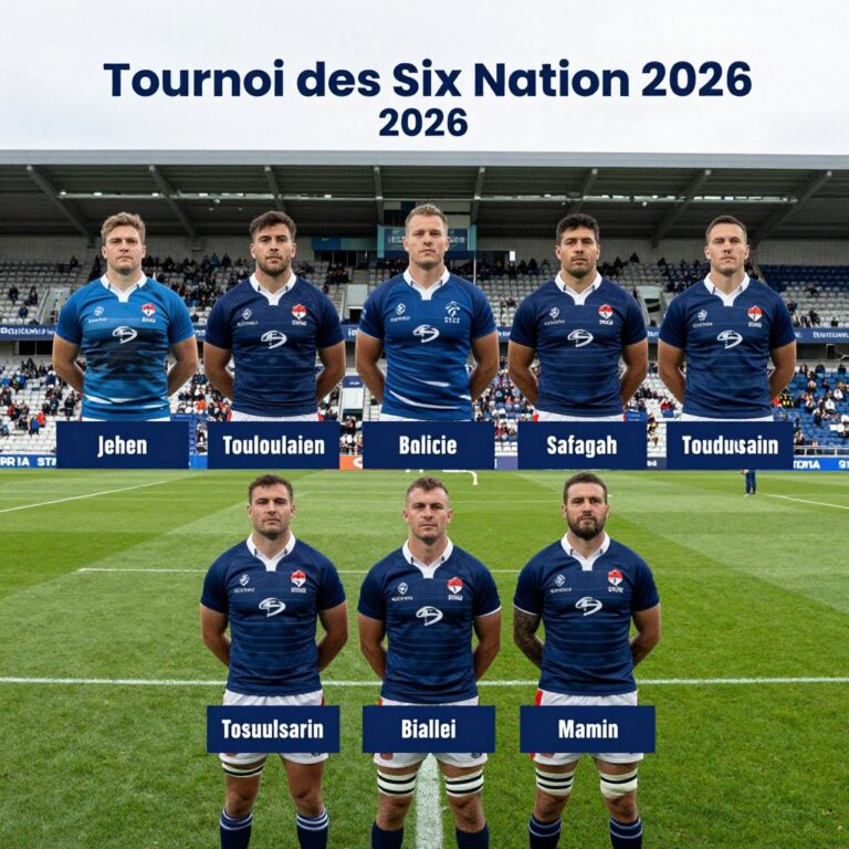 Tournoi des Six Nations 2026 : les Toulousains sélectionnés
