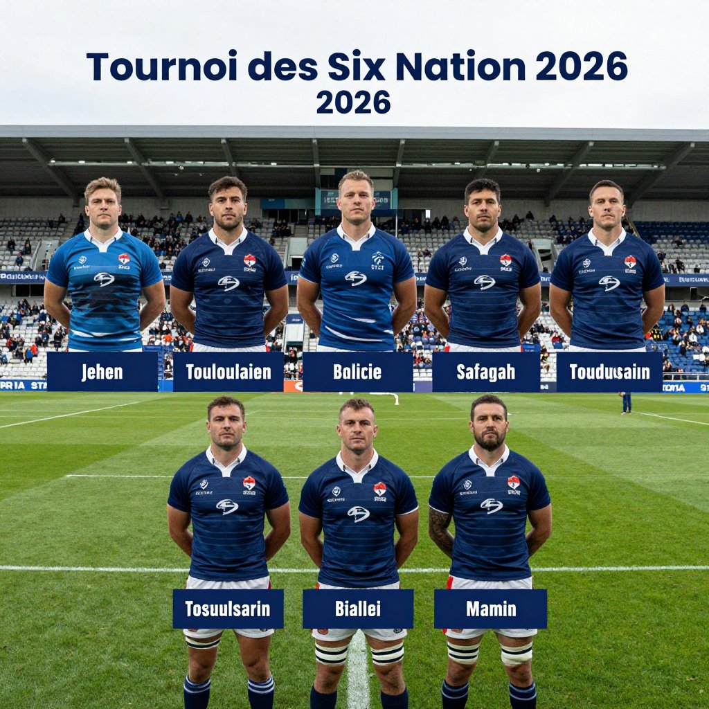 Tournoi des Six Nations 2026 : les Toulousains sélectionnés